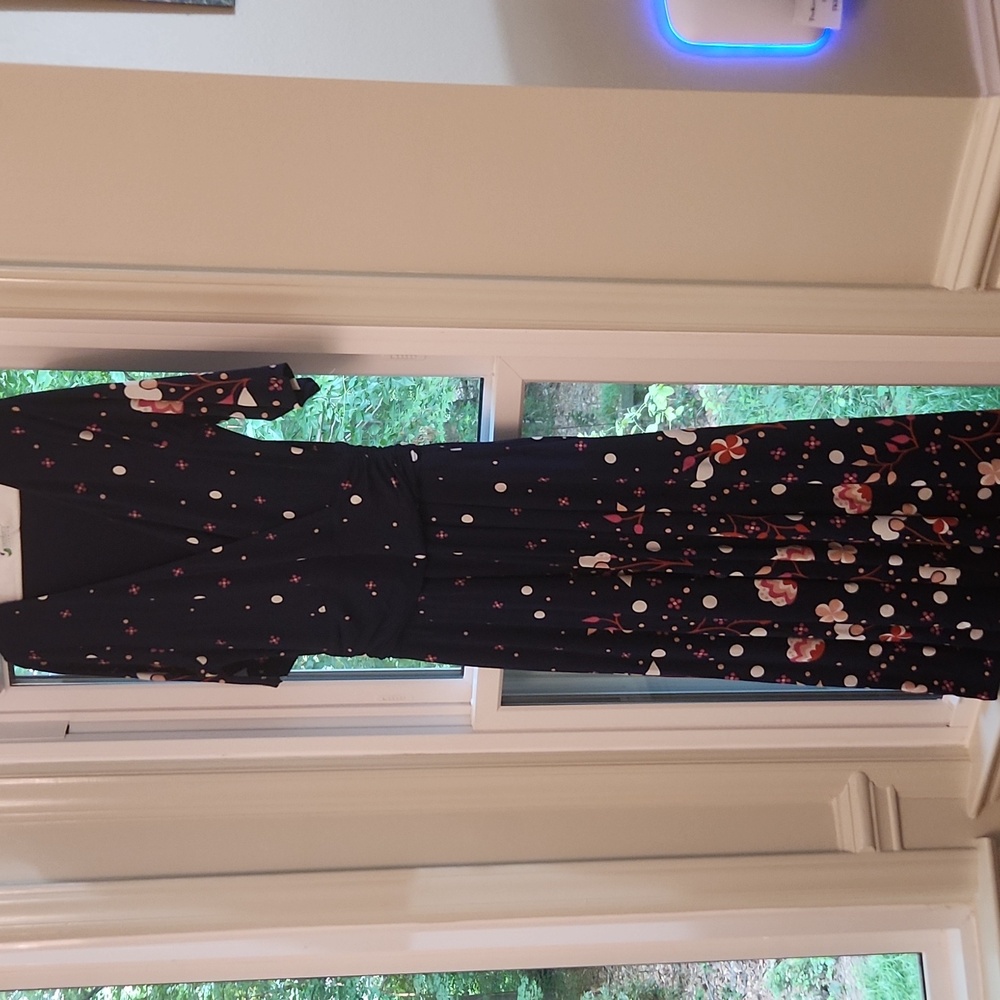 Boden Floral Print Retro 40s Style Swing Skirt  Dress
